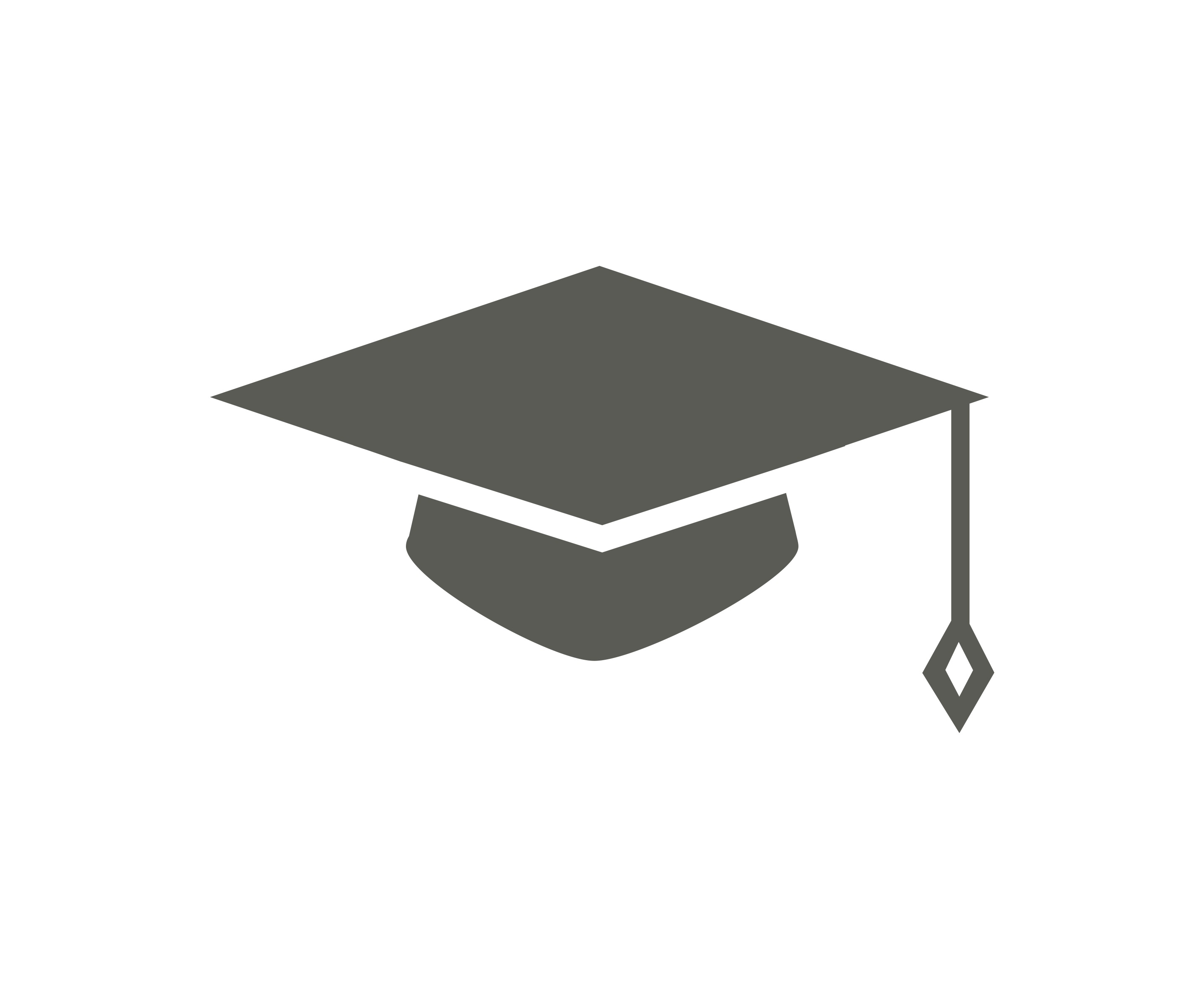 Light grey graduation cap.