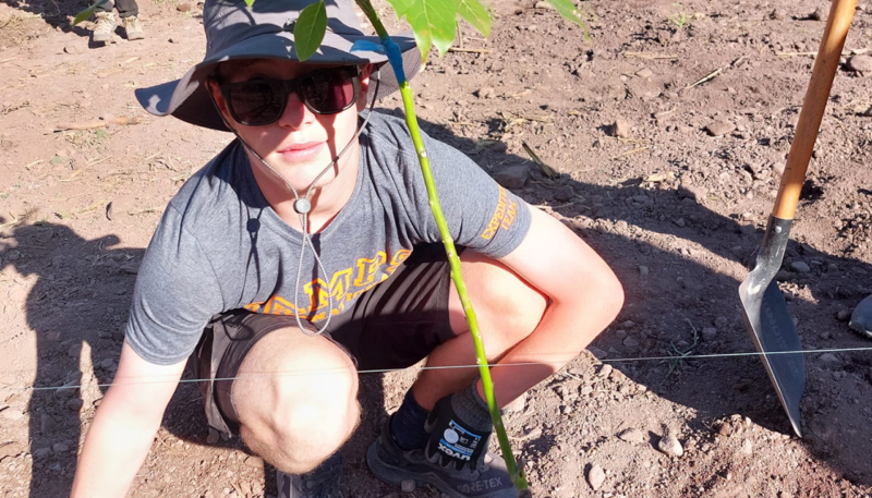 Fruit tree planting Camp Tarawasi.