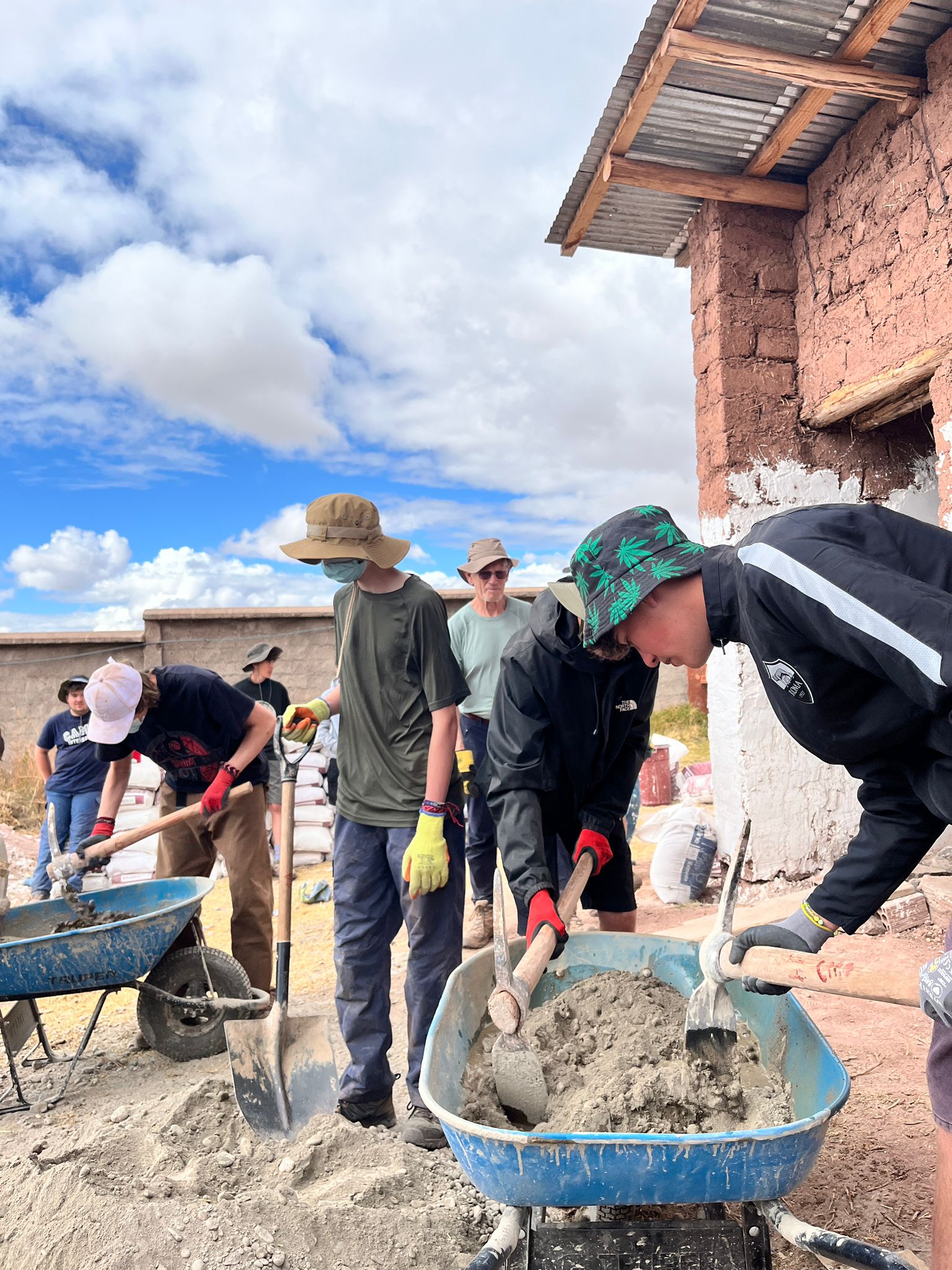 School Project work improvements on a Camps Expedition