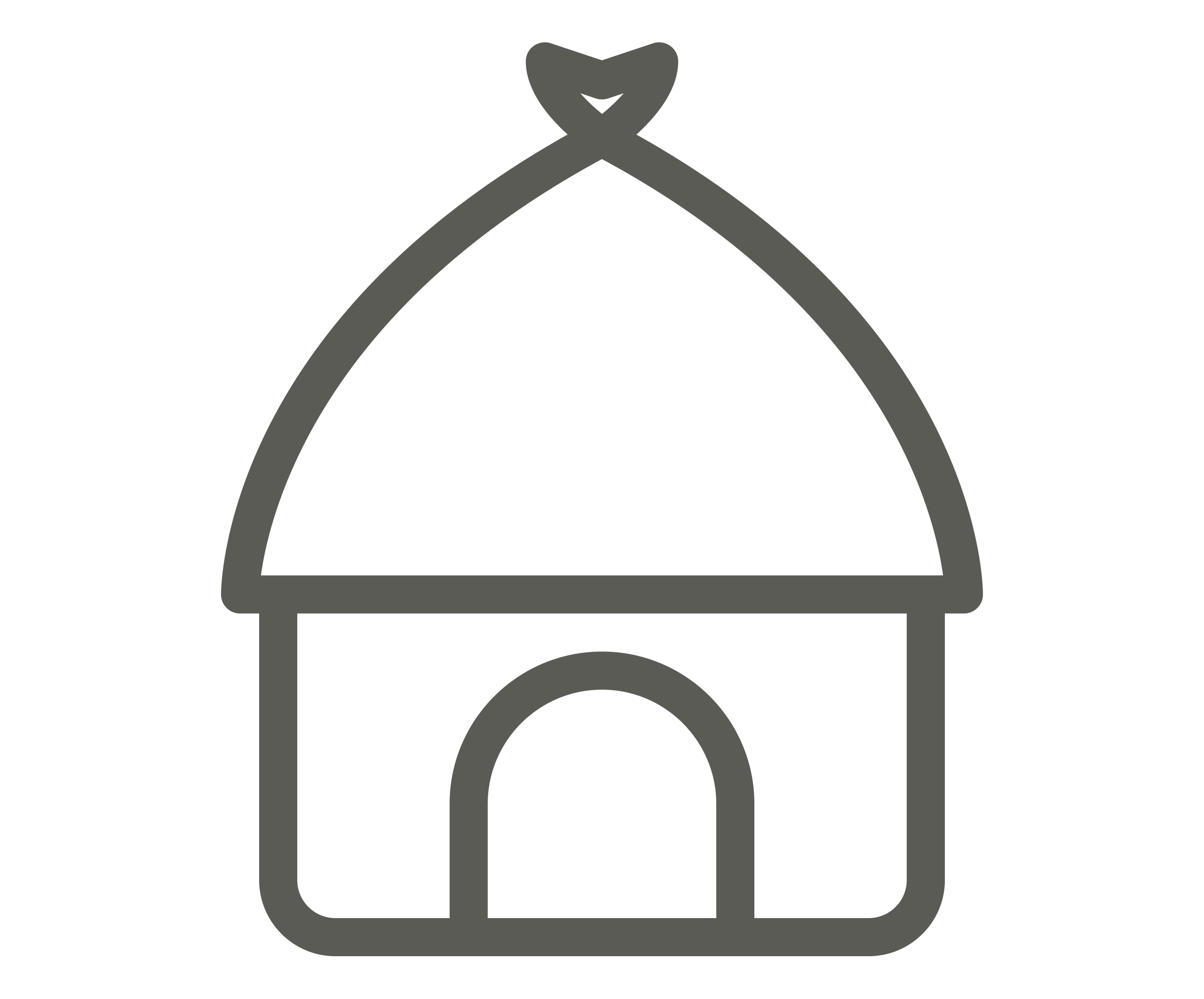 Traditional Banda House Icon