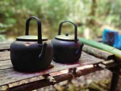 Teapots camping Borneo trek