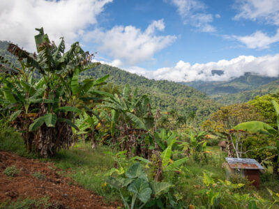 Costa Rica, Chirripo mountains view
