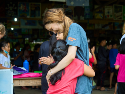 A student on a Camps International expedition, embracing new cultures, learning lessons beyond the classroom and making new friends